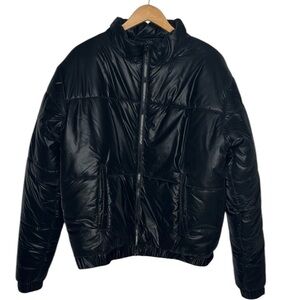 Zyia Acitve Chamonix Obsidian Black Puffer Zip Jacket Women Size XXXL BLEMISH